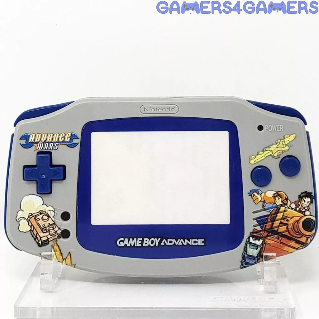 Advance Wars Custom Nintendo Gameboy Advance Shell Housing Gba 