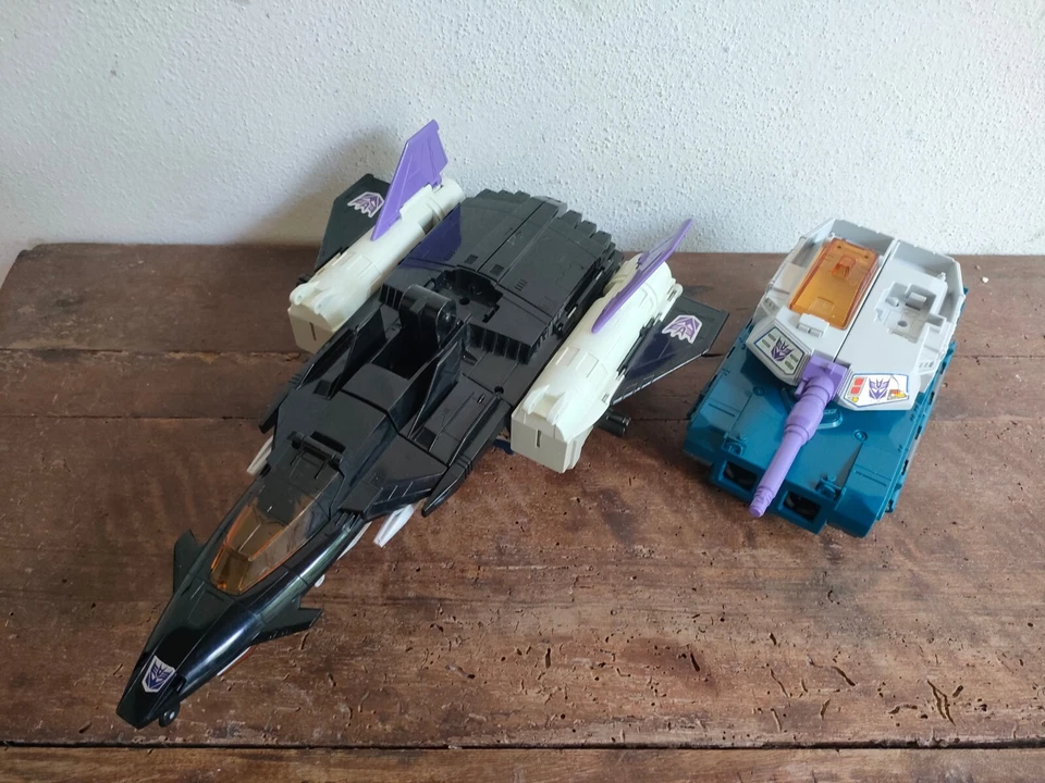 Transformers Masterforce OVERLORD Decepticon Vintage Hasbro Takara 1988 - Imagen 2 de 4