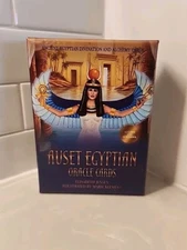 Auset Egyptian Oracle cards 44 Cards And Guidebook Elisabeth Jensen Marie Klemen