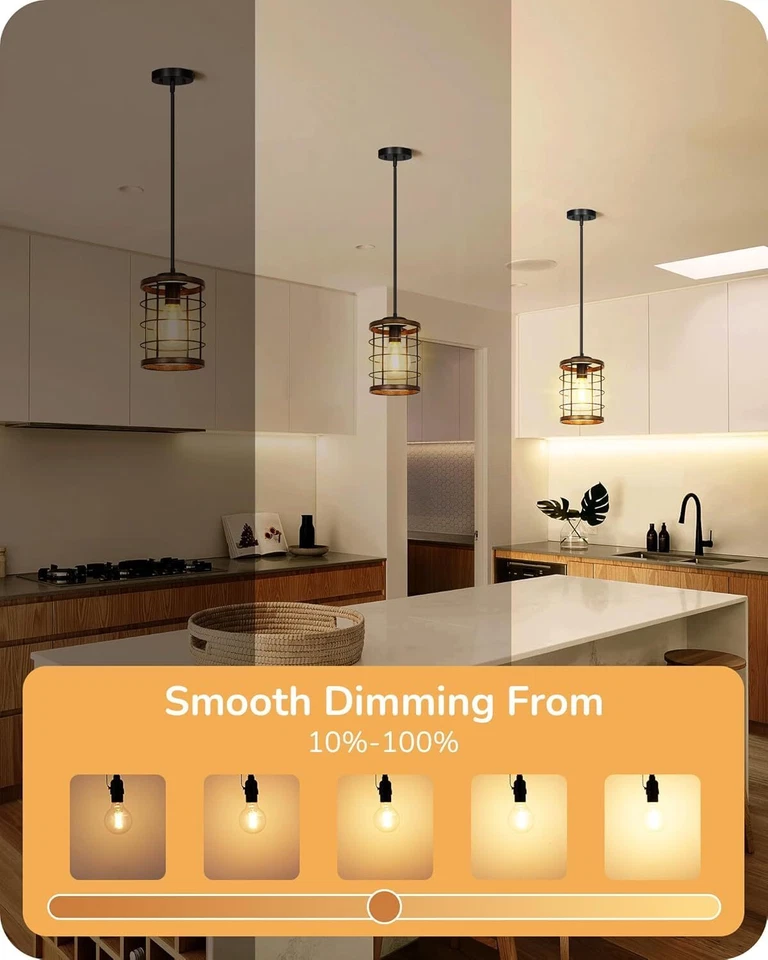 4Pack G25 Vanity Globe Light Bulbs, LED Filament, 2700K, 8.5W(100W), 800LM - Image 2 of 4