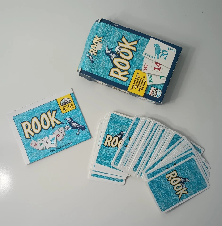 ROOK Juego de Cartas Truco Trump 2-4 Jugadores Edad 8+ Hasbro 2014 Usado  Foto 2 de 4