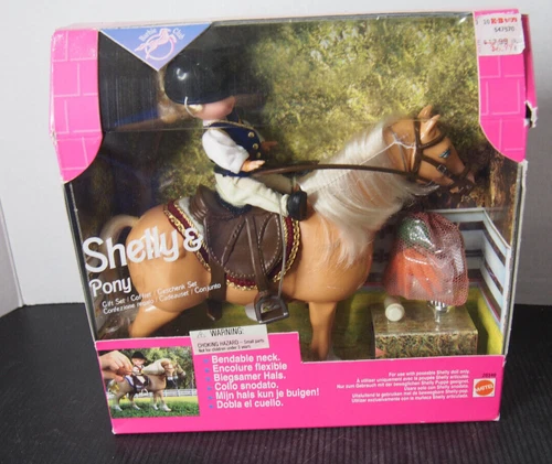 Vintage Mattel Kelly & Baby Pony Gift Set Barbie 1998 #20346 Riding Club NRFB