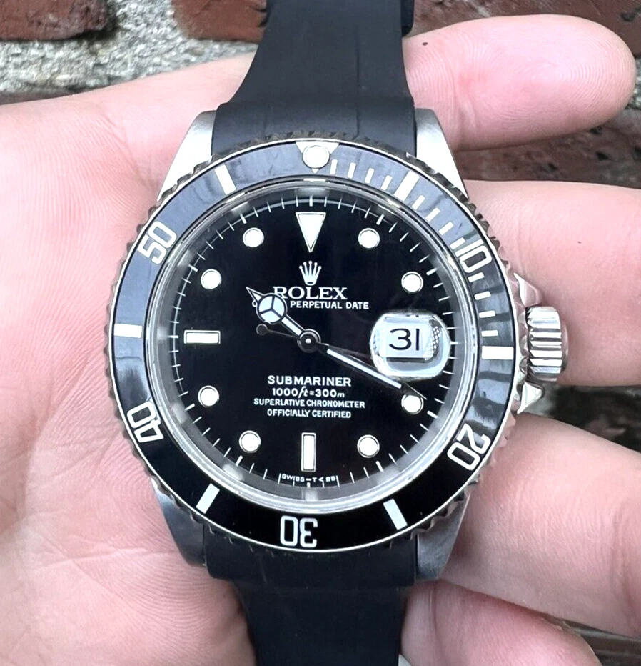 Rolex Submariner 16610 Black Dial Watch