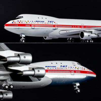 1/400 Boeing Original Paint First Airplane Boeing 747-100 Finished