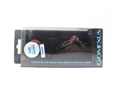 Gomexus LYD70A38BKRD Handle Spinning Alu Black 68mm Daiwa (4398)