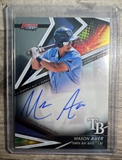 2022 BOWMANS BEST MASON AUER AUTO #B22-MA🔥🔥RAYS🔥🔥  (AU, RC)