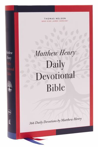 NKJV Matthew Henry Daily Devotional Bible Hardcover by Thomas Nelson HARDBACK - Image 4
