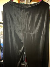 CHICO'S TRAVELERS Black Pants Stretchy Size 1 USA