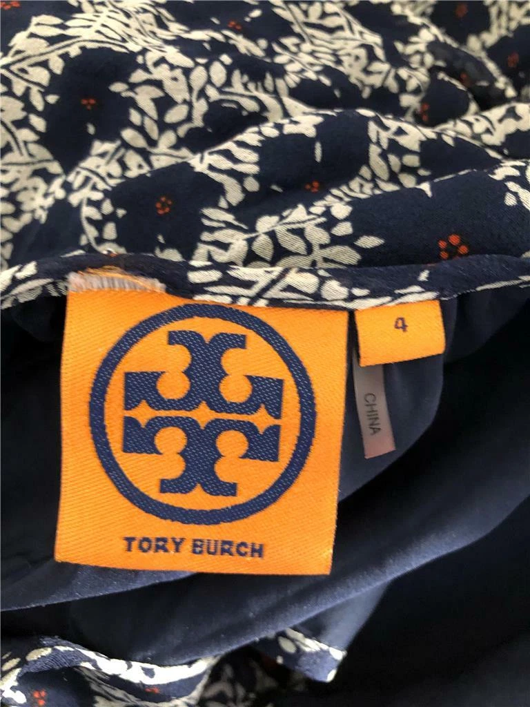 Abito estivo TORY BURCH stampa floreale con manica lunga semi trasparente tg 4
