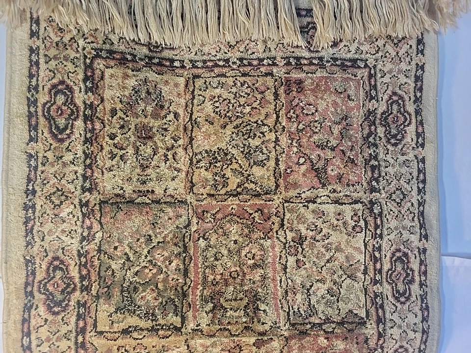  Alfombra de piso rara Verona Bélgica 31" x 19"/ 50 x 80 cm  Foto 4 de 4