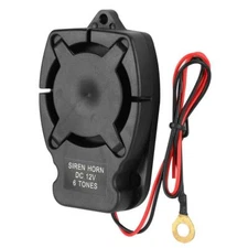 12V Car Truck Siren Warning Alarm Anti-Theft Speaker Horn 110db Security System