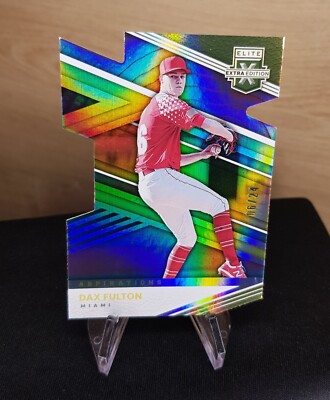Panini 2020 Elite Extra - Dax Fulton - Rookie Gold Die Cut /24