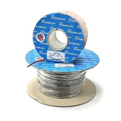 Oceanflex Marine 1,5 mm² dünnwandiges verzinntes Kabel 21 Amp - alle Längen & Farben