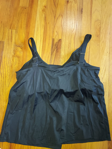 Badeanzüge für Damen schwarz Badekleid Oberteil #64-0983-3 Größe 26 neu mit Etikett - Bild 2 von 6