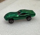 Hot Wheels Redlines *ORIGINAL* Vintage Custom Corvette Spectraflame Green