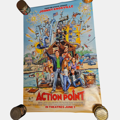 Action Point 2018 Promo Movie Poster 27x40 Johnny Knoxville, Chris Pontius D/S