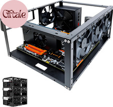 PC Test Bench,Open Air PC Case,Open Frame Computer Chassis, DIY Stackable Techbe