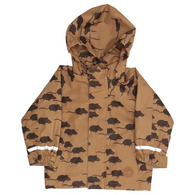 Mini Rodini, Regenjacke, Unisex (Kinder), Größe: 80/86, Braun, Polyester #edH