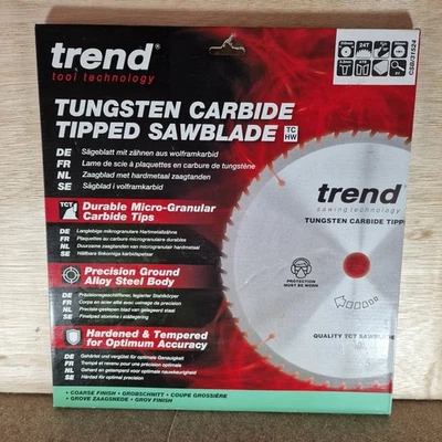 TREND CSB/31524 315MM X 30MM BORE 24T TCT TABLE SAW BLADE DEWALT MAKITA ETC - Image 1 of 2