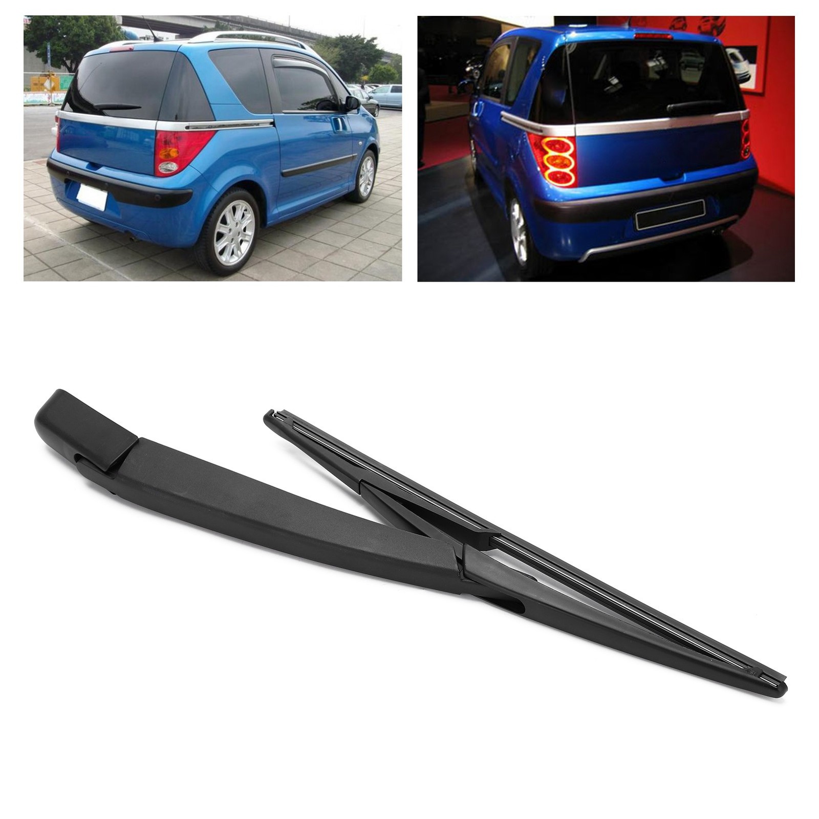 Rear Windshield Wiper Arm Blade Car Accessory Replacement for Peugeot 1007