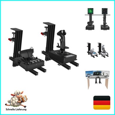 Robuste HOTAS Tischhalterung von Hikig -  für Logitech & Thrustmaster