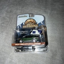 2022 Ford Explorer Limited Green With Camper Top R2 Greenlight 164 Diecast 2022 Ford Explorer Limited Green With Camper Top R2 Greenlight 164 Diecast