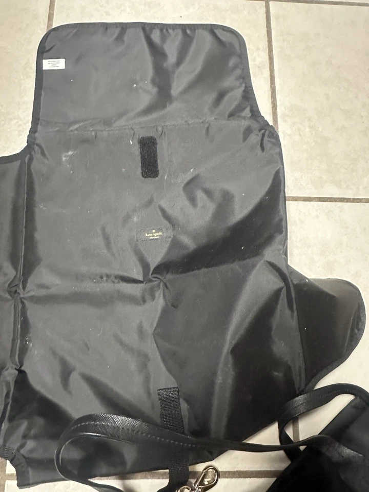 Kate Spade New York Black Nylon Diaper Bag & Changing Pad Black Large - Image 4 of 4