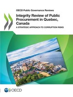 Oecd | Integrity Review Of Public Procurement In Quebec, Canada | Taschenbuch