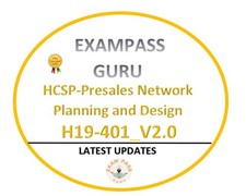 H19-401_V2.0 HCSP Network Planning & Design Exam 60QA!!! OCTOBER UPDATES