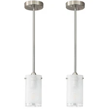 1-Light Mini Pendant Light Fixtures, Modern Chandelier Hanging Ceiling Light ...