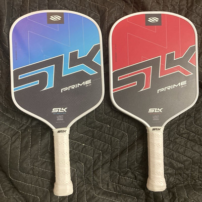 SLK Prime 2.0 Widebody Pickleball Paddle Set (2) Blue & Red