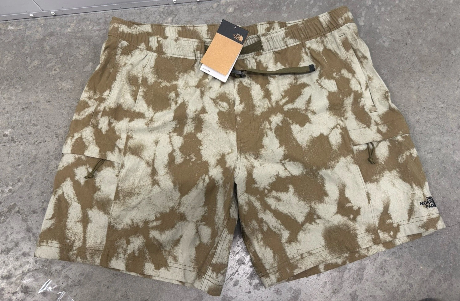 THE NORTH FACE Tie Dye M PRINT CL V Class Pull-On Shorts mens XXL Reg new NWT