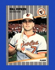 1989 Fleer Set-Break #616 Bill Ripken NM-MT OR BETTER (variation) *GMCARDS*