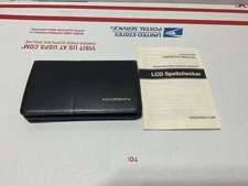 Vintage Micronta Handheld Pocket Spell Checker 63-674 WORKING 