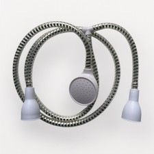 Plumber Pro Bath Tap Shower Attachment Double Connector 1.5m Hose Spray