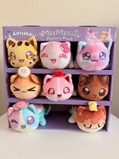 Aphmau MeeMeows 6" Mystery Plush Litter 3 - Complete Set of 8 Cats & Display Box