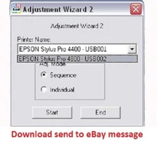 Service program Epson Pro 4400 4800 + Service Manual