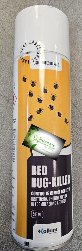 CIMICI DA LETTO BED BUG SPRAY 500 ML PROF. BIOLOGICO ANCHE X LE UOVA COLKIM
