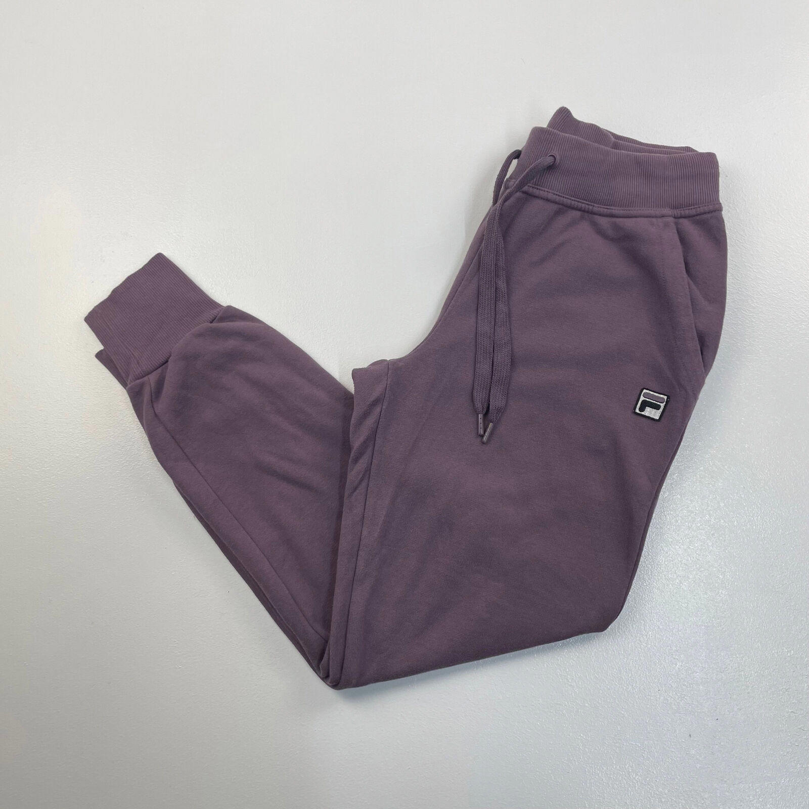 Pantaloni da jogging donna FILA viola felpati taglia S