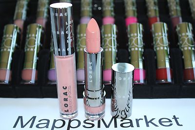 NEW LORAC 20th Anniversary Alter Ego 2Piece Lipgloss & Lipstick Set - FULL SIZE