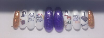 Hocus pocus press on nails
