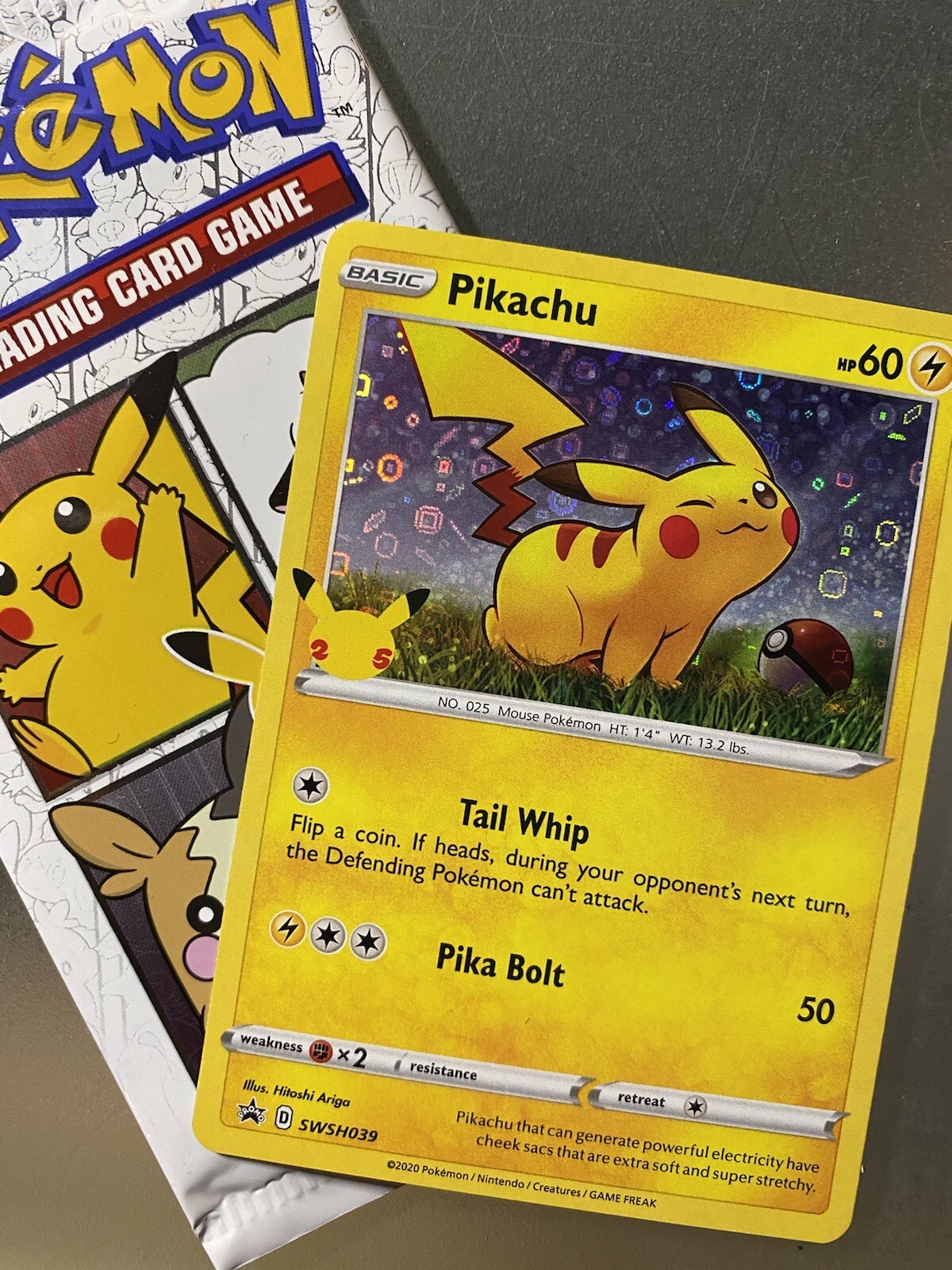 Pikachu SWSH039 General Mills Cereal 25th Anniversary Holo Promo Pokemon  Card | eBay