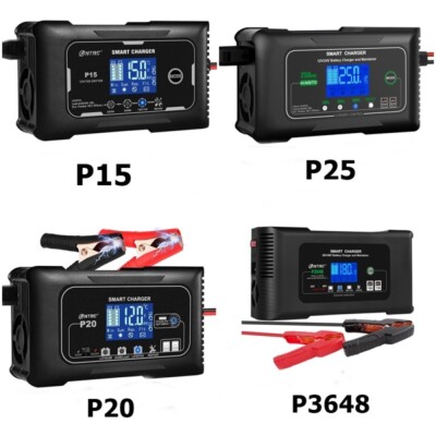 15A/20A/25A LiTime Auto Akku Ladegerät für LiFePO4 AGM GEL SLA 12V-48V Reparatur