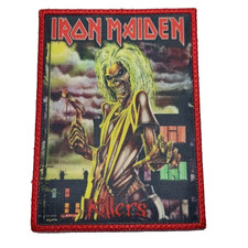 IRON MAIDEN Killers SMALL PATCH Printed Band Logo