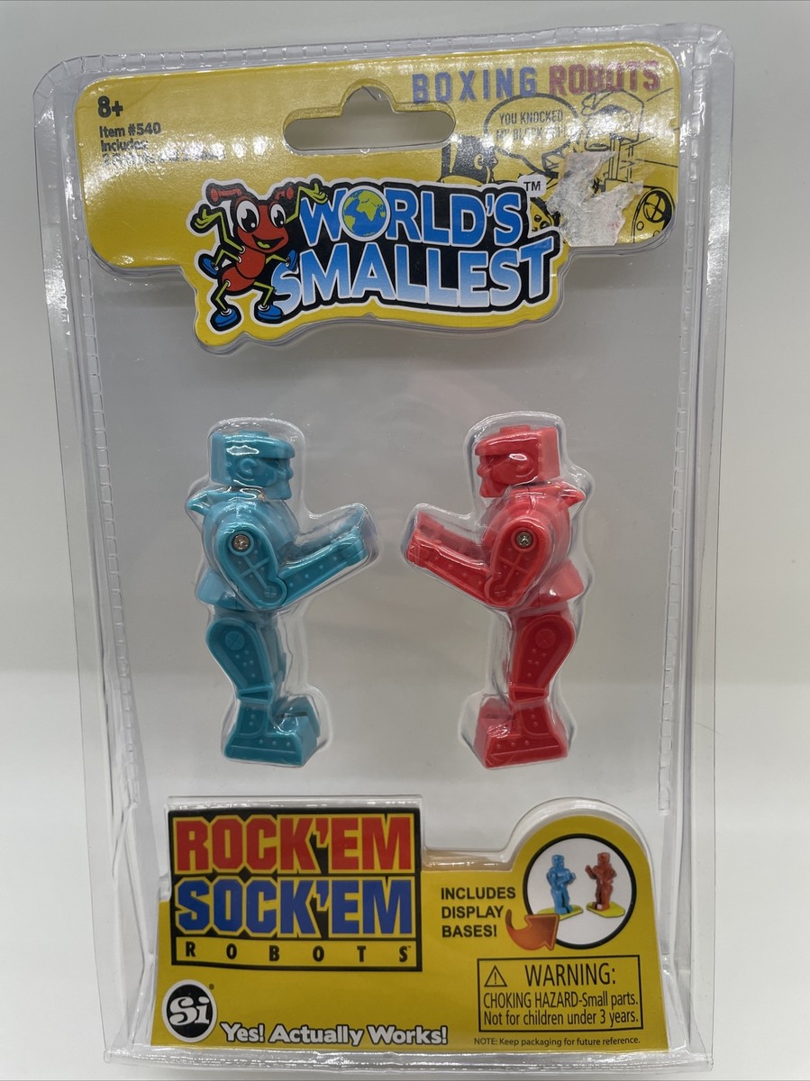 World's Smallest ROCK'EM SOCK'EM ROBOTS - Super Impulse | eBay
