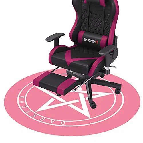 Darkecho Gaming Chair Mat Anime Office Chair Mat for Carpeted and