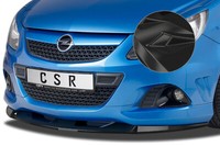 Csr Cup-Spoilerlippe Abs Glossy Mit Abe FüR Opel Corsa D Opc