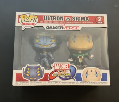 Funko Pop! Marvel Vs. Capcom Infinite Gamerverse Ultron Vs. Sigma 2 Pack