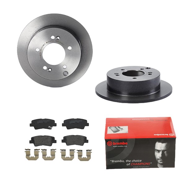 Brembo Bremsscheiben Ø262MM + BremsbelÄGe Hinten FÜR Hyundai Tucson Sonata V-image