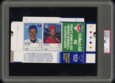 PSA 8 NM MINT 1987 KRAFT COMPLETE BOX WADE BOGGS / OZZIE SMITH RED SOX CARDINALS